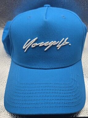 YoungLA 922 Signature Hat in Malibu Blue